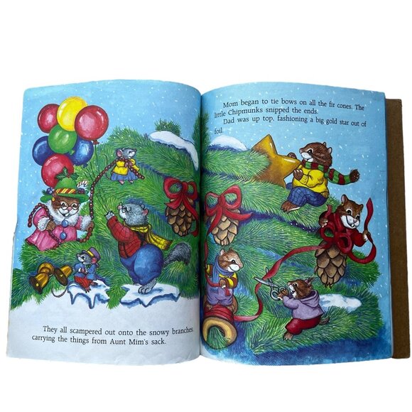 Lot of 3 Christmas Child’s Little Golden Books Rudolph 1976 Holidays, Tree 1985 - Picture 7 of 12